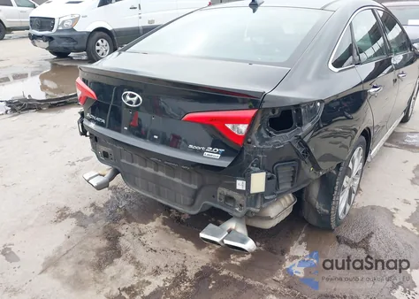 2015 Hyundai Sonata Limited 2.0T из США, поврежденный, VIN 5NPE34AB8FH179985